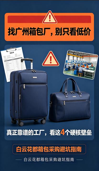 广州箱包厂的真正差距,从来不是报价:源头工厂的 4 个硬核壁垒